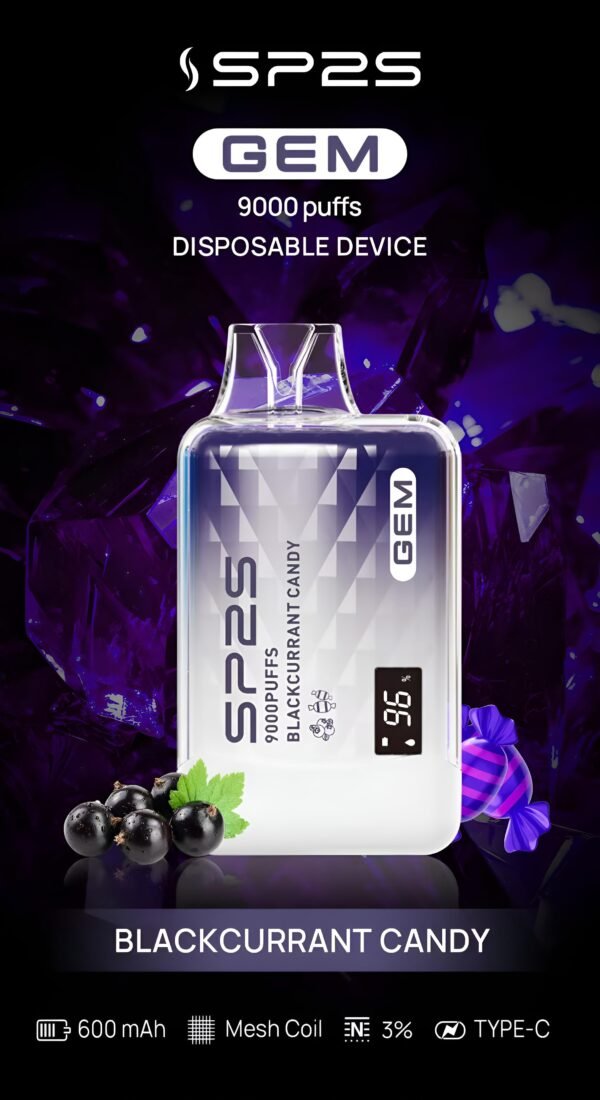 SP2S GEM 拋棄式 9000口 與其他款式比較用圖片