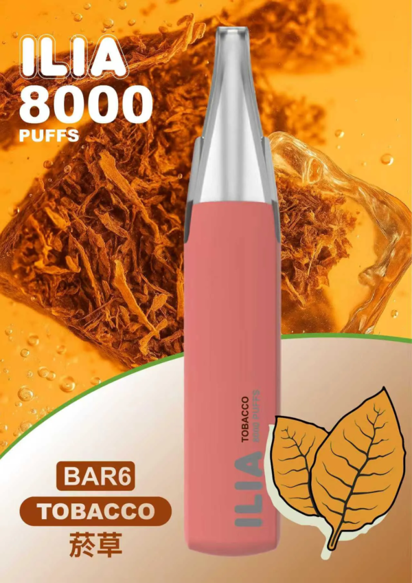 ILIA 哩亞 6 代 BAR 6｜8000 口 一次性拋棄式電子煙