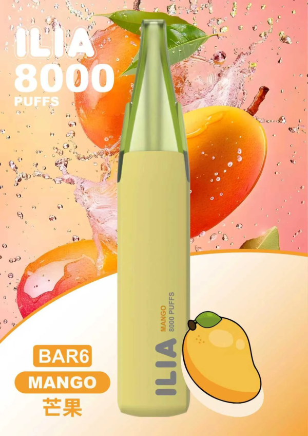 ILIA 哩亞 6 代 BAR 6｜8000 口 一次性拋棄式電子煙