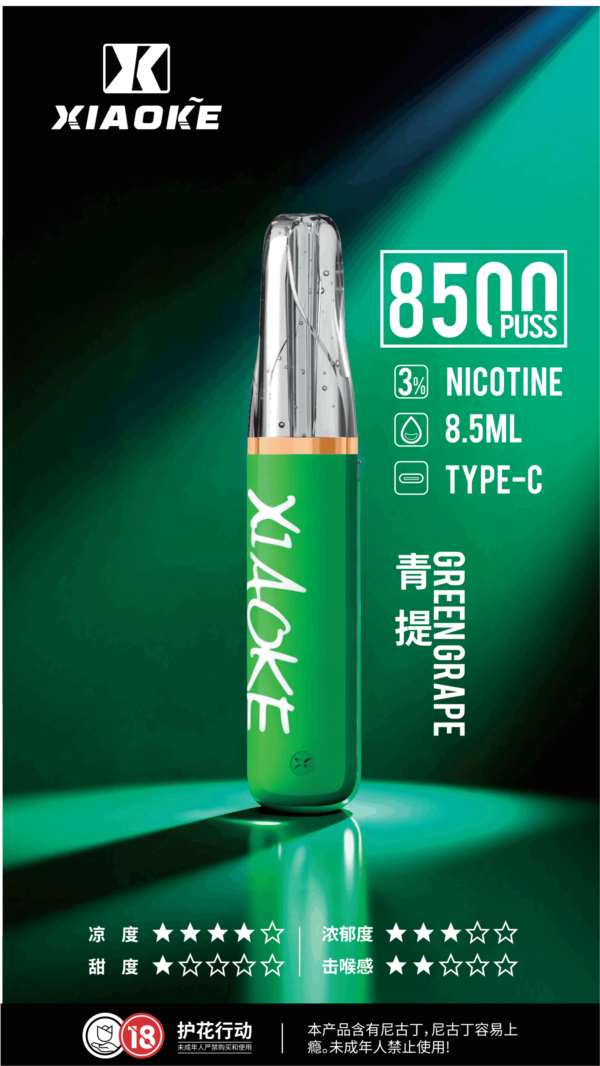 xiaoke梟客拋棄式8500口口紅款💄